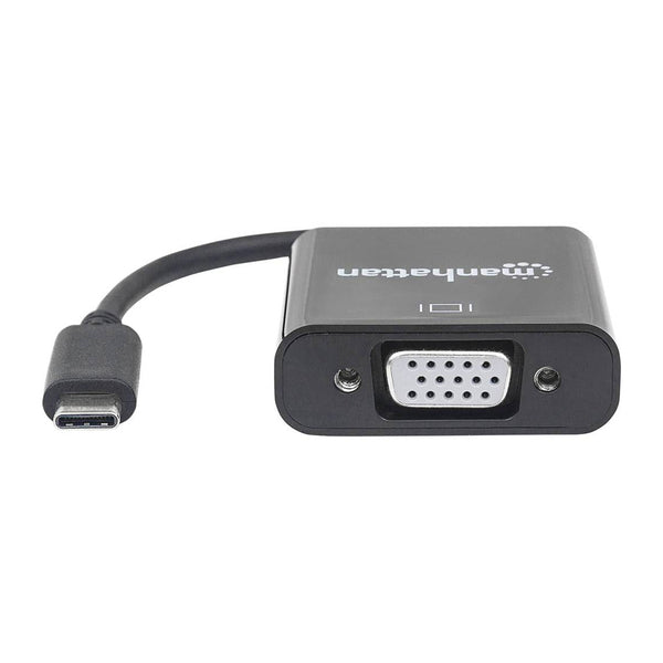 MANHATTAN ADAPTADOR USB-C A VGA - BLACK
